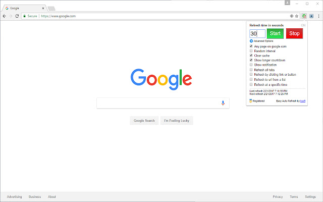 Easy Auto Refresh chrome谷歌浏览器插件_扩展第3张截图