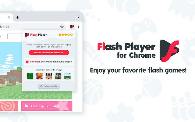 Flash Player for Chrome chrome谷歌浏览器插件_扩展第1张截图