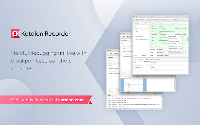 Katalon Recorder (Selenium tests generator) chrome谷歌浏览器插件_扩展第2张截图