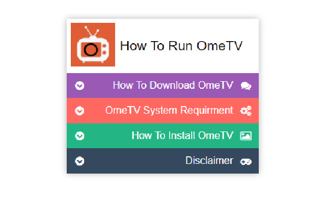 How To Run OmeTV on PC chrome谷歌浏览器插件_扩展第1张截图
