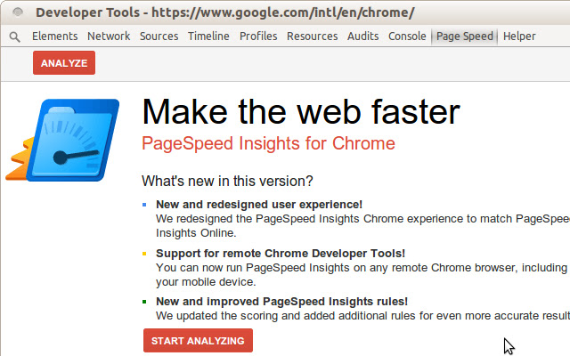 PageSpeed Insights (with PNaCl) chrome谷歌浏览器插件_扩展第1张截图
