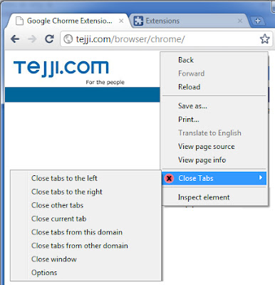 Close Tabs chrome谷歌浏览器插件_扩展第1张截图