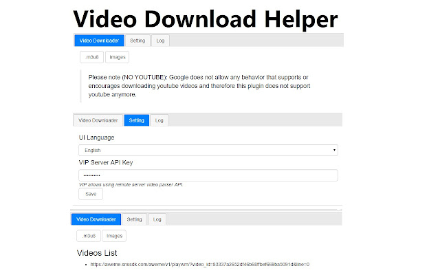 Simple Video Download Helper chrome谷歌浏览器插件_扩展第1张截图