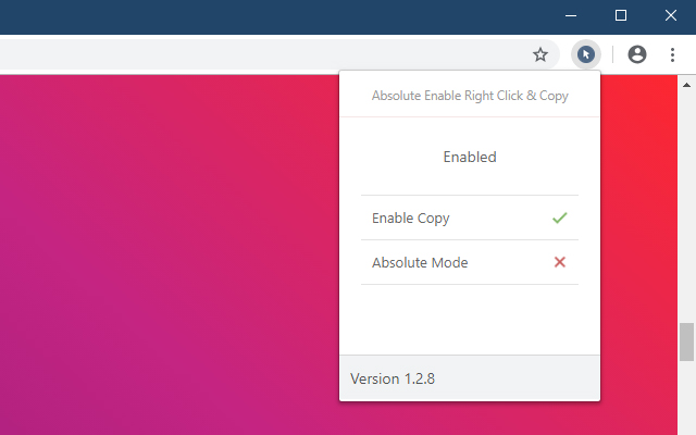 Absolute Enable Right Click & Copy chrome谷歌浏览器插件_扩展第2张截图