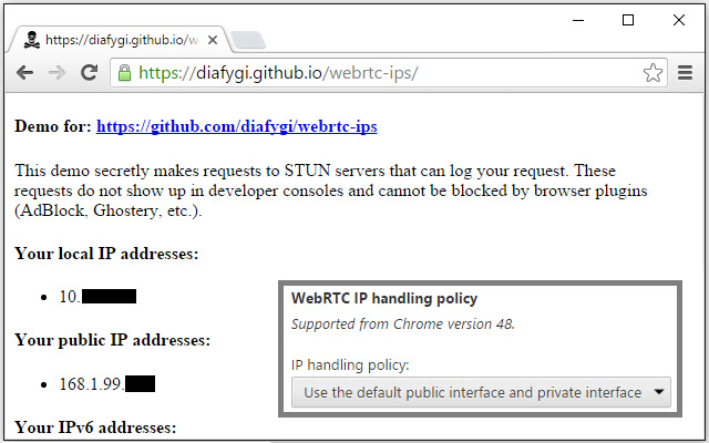 WebRTC Leak Prevent chrome谷歌浏览器插件_扩展第2张截图