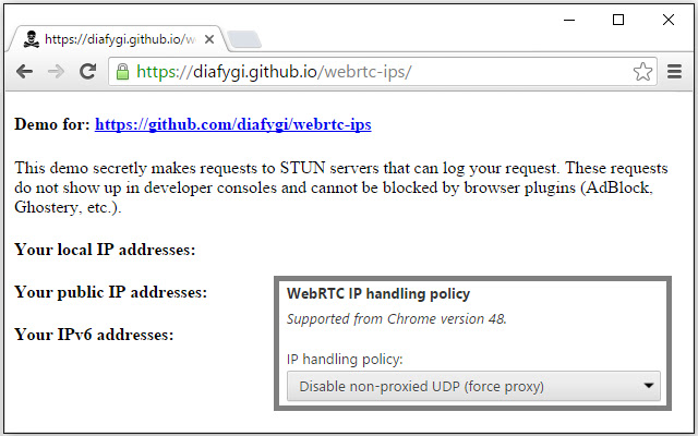 WebRTC Leak Prevent chrome谷歌浏览器插件_扩展第3张截图