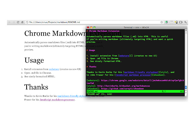 Markdown Preview Plus Dz特别版 chrome谷歌浏览器插件_扩展第1张截图