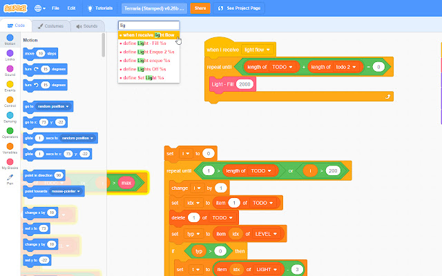 Scratch 3 Developer Tools chrome谷歌浏览器插件_扩展第1张截图