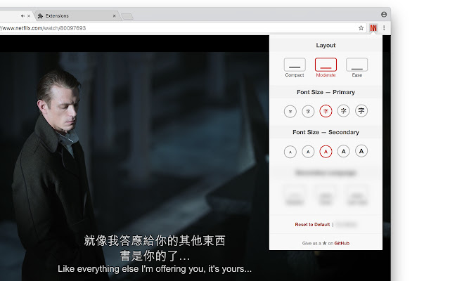 NflxMultiSubs (Netflix Multi. Subtitles) chrome谷歌浏览器插件_扩展第4张截图