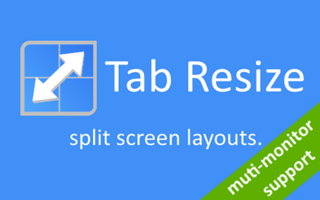 Tab Resize - split screen layouts chrome谷歌浏览器插件_扩展第1张截图
