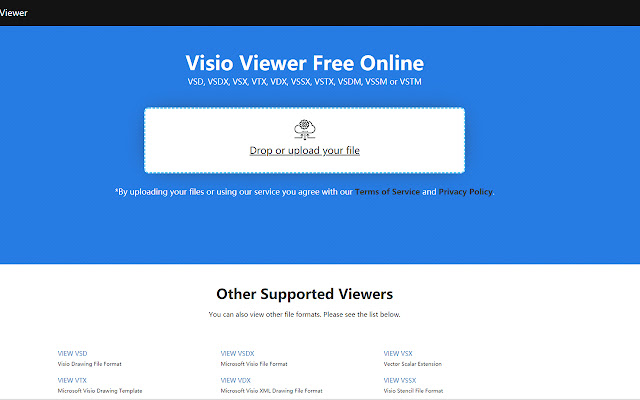 Visio Viewer Free Online chrome谷歌浏览器插件_扩展第1张截图