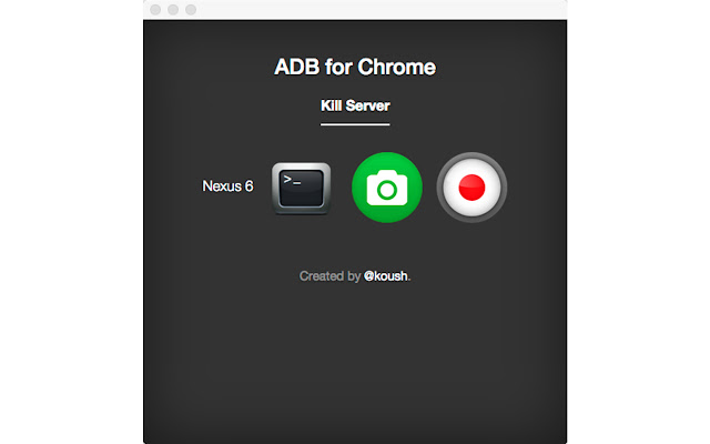 ADB for Chrome chrome谷歌浏览器插件_扩展第1张截图