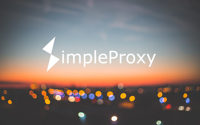 SimpleProxy chrome谷歌浏览器插件_扩展第1张截图