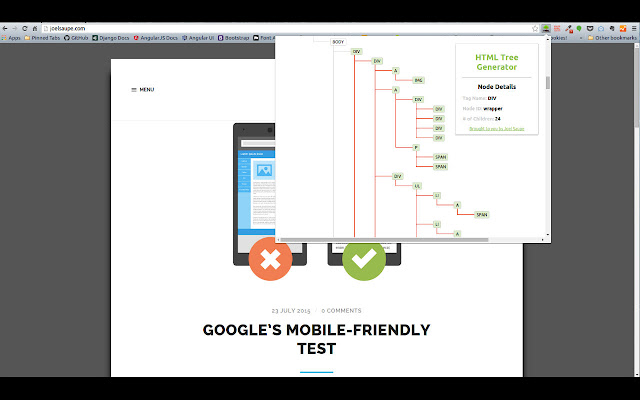 HTML Tree Generator chrome谷歌浏览器插件_扩展第1张截图