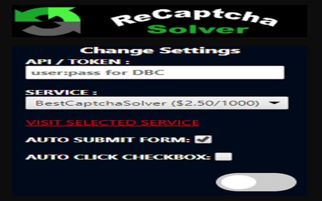 ReCaptcha Solver chrome谷歌浏览器插件_扩展第1张截图