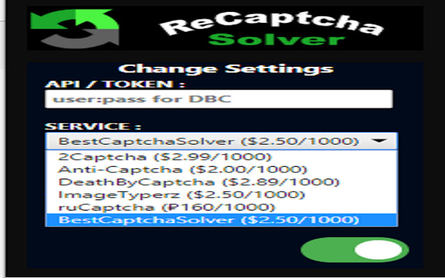 ReCaptcha Solver chrome谷歌浏览器插件_扩展第2张截图