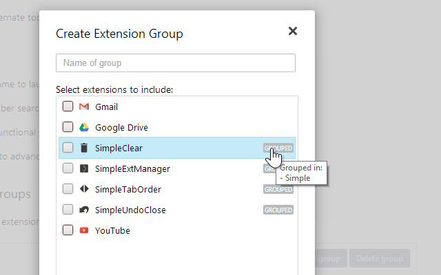 SimpleExtManager chrome谷歌浏览器插件_扩展第3张截图