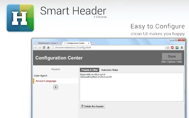 Smart Header chrome谷歌浏览器插件_扩展第2张截图