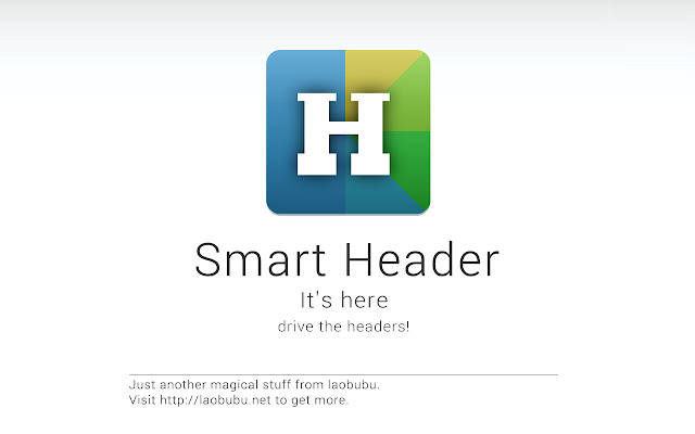 Smart Header chrome谷歌浏览器插件_扩展第4张截图