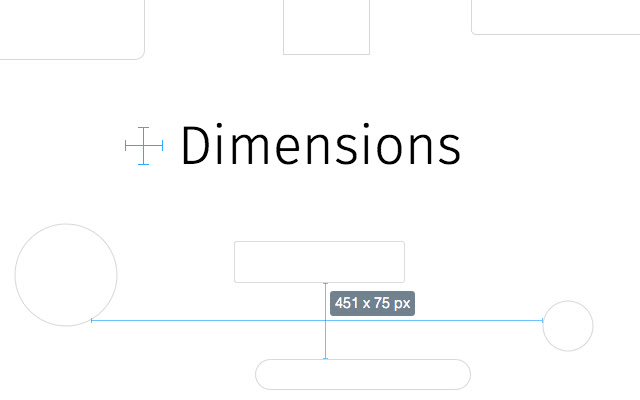 Dimensions chrome谷歌浏览器插件_扩展第1张截图