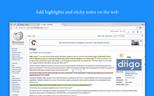 Diigo Web Collector - Capture and Annotate chrome谷歌浏览器插件_扩展第2张截图