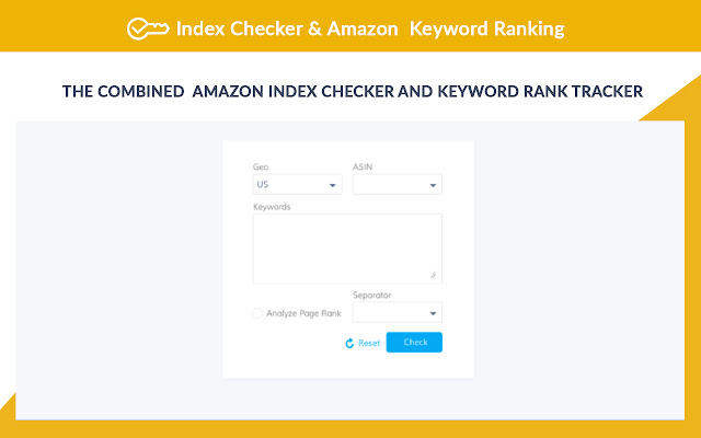 Amazon Keyword Ranking & Index Checker chrome谷歌浏览器插件_扩展第2张截图