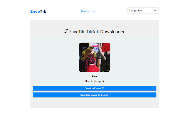 SaveTik - Tik Tok Downloader chrome谷歌浏览器插件_扩展第4张截图