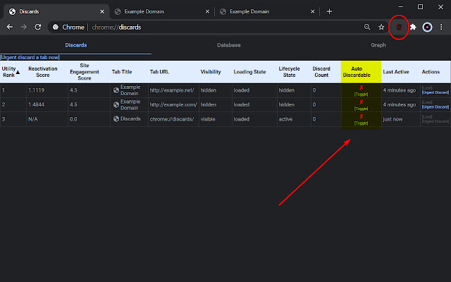 Disable automatic tab discarding chrome谷歌浏览器插件_扩展第1张截图
