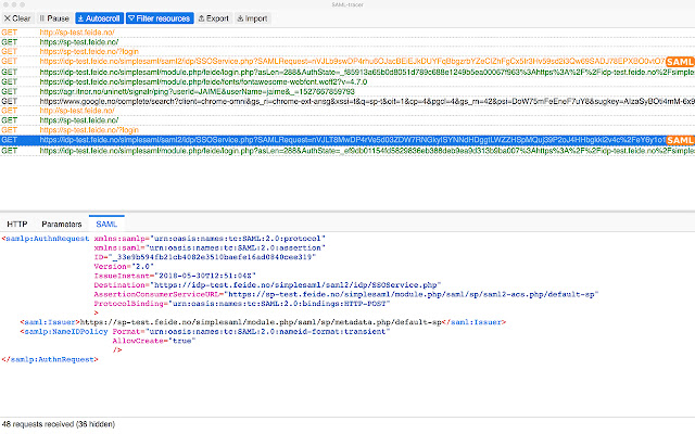 SAML-tracer chrome谷歌浏览器插件_扩展第1张截图