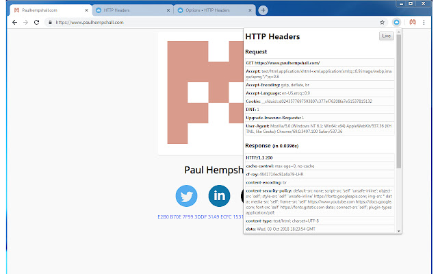 HTTP Headers chrome谷歌浏览器插件_扩展第1张截图