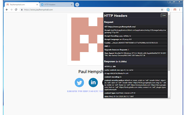 HTTP Headers chrome谷歌浏览器插件_扩展第4张截图