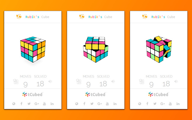 Colorful Rubik's Cube chrome谷歌浏览器插件_扩展第2张截图