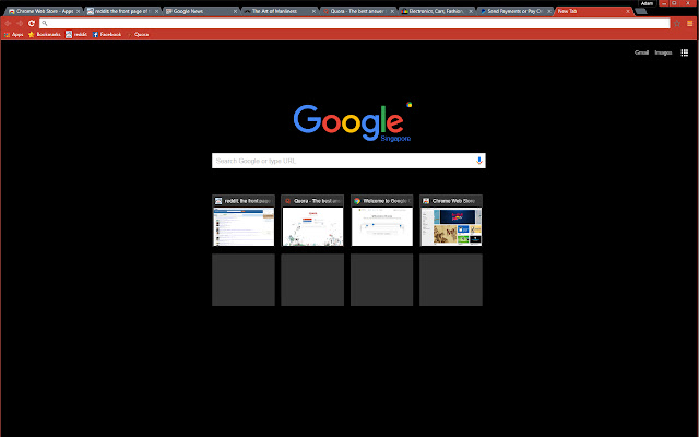 Red Black chrome谷歌浏览器插件_扩展第1张截图
