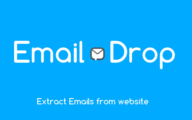 EmailDrop - 轻松提取电邮 chrome谷歌浏览器插件_扩展第1张截图