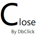 Close by dbclick