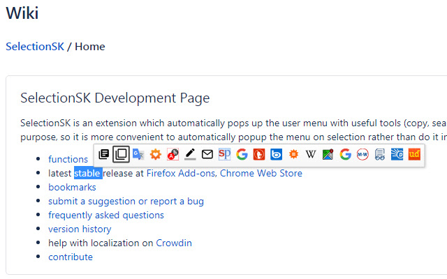 SelectionSK chrome谷歌浏览器插件_扩展第2张截图