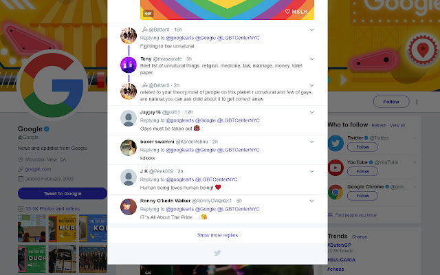 Twitter Sanitizer chrome谷歌浏览器插件_扩展第4张截图