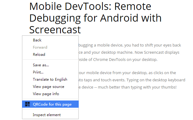 Quick QRCode chrome谷歌浏览器插件_扩展第5张截图