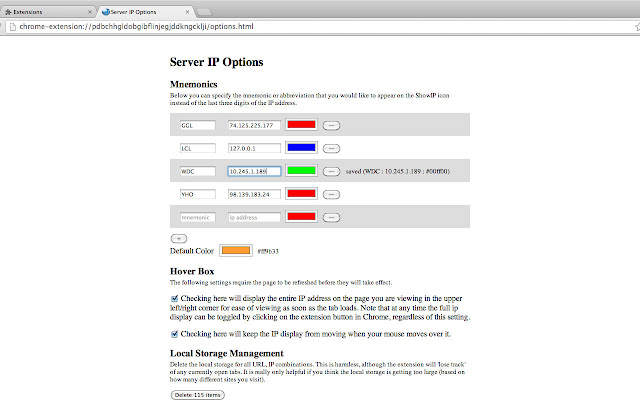 Server IP chrome谷歌浏览器插件_扩展第4张截图