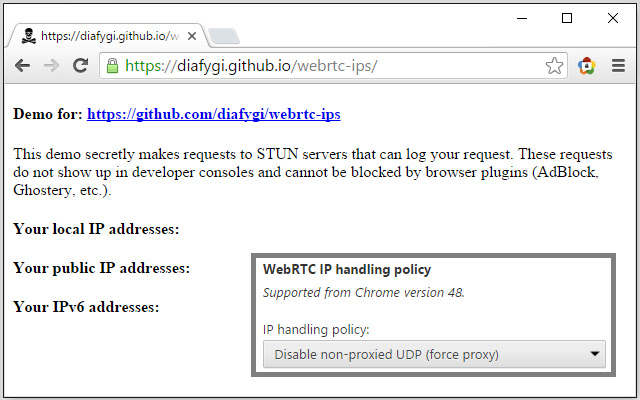 WebRTC Leak Prevent Toggle chrome谷歌浏览器插件_扩展第3张截图