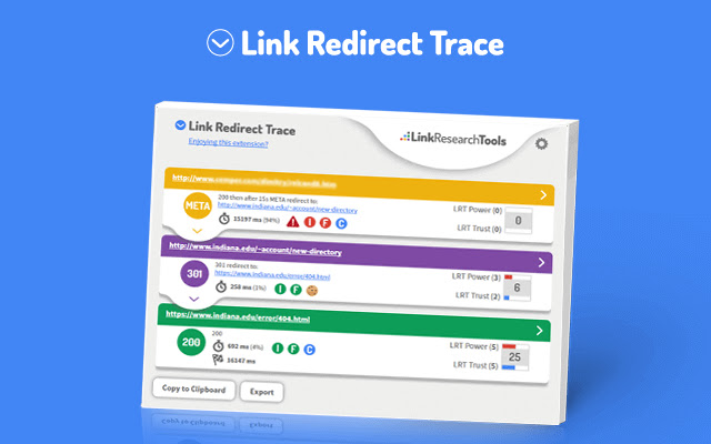 Link Redirect Trace chrome谷歌浏览器插件_扩展第1张截图