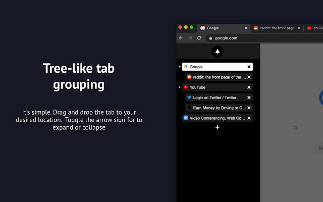 Forest: Tree Style Tab Manager chrome谷歌浏览器插件_扩展第6张截图