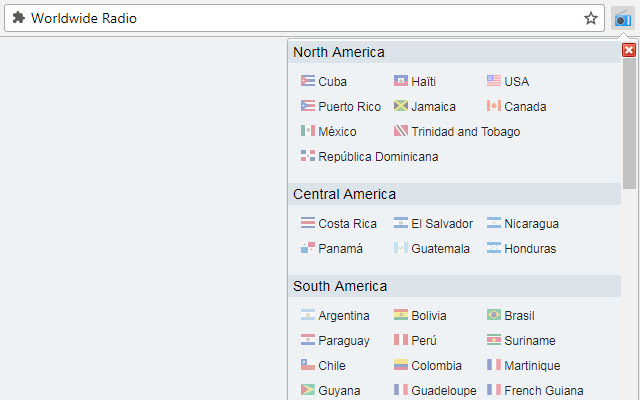 Worldwide Radio chrome谷歌浏览器插件_扩展第3张截图