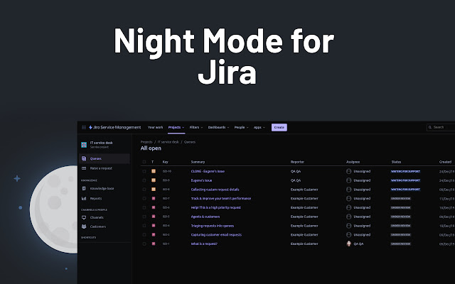 Night Mode for Jira chrome谷歌浏览器插件_扩展第4张截图