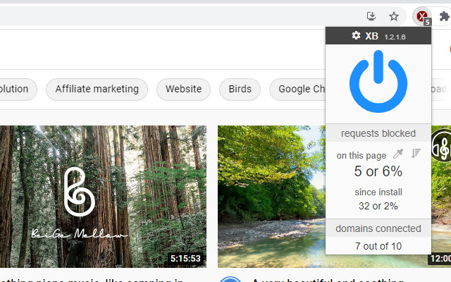 XB, block all ads chrome谷歌浏览器插件_扩展第1张截图