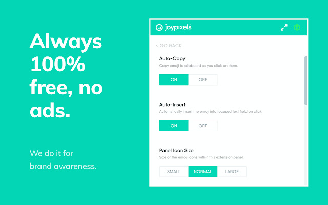 Emoji Keyboard by JoyPixels® chrome谷歌浏览器插件_扩展第4张截图