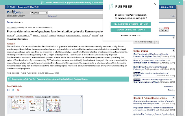 PubPeer chrome谷歌浏览器插件_扩展第2张截图