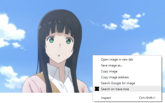 Search Anime by Screenshot chrome谷歌浏览器插件_扩展第1张截图
