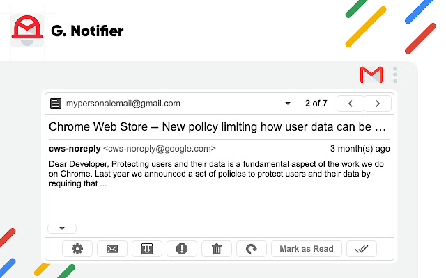 Notifier for Gmail™ chrome谷歌浏览器插件_扩展第1张截图