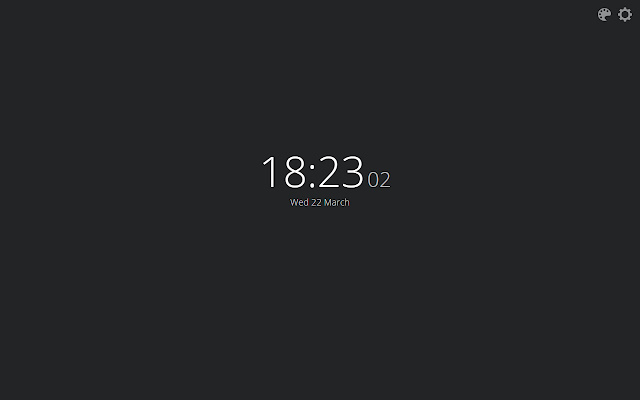 Minimal New Tab Clock chrome谷歌浏览器插件_扩展第2张截图